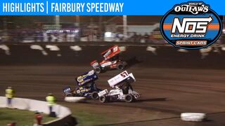 World of Outlaws NOS Energy Drink Sprint Cars Fairbury Speedway, June 4, 2019 | HIGHLIGHTS