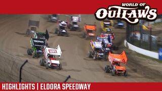 World of Outlaws Craftsman Sprint Cars Eldora Speedway September 22, 2017 | HIGHLIGHTS