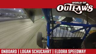 World of Outlaws Craftsman Sprint Car Series Logan Schuchart Eldora Speedway May 12, 2018 | ONBOARD
