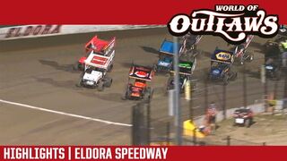 World of Outlaws Craftsman Sprint Cars Eldora Speedway July 12, 2018 | HIGHLIGHTS
