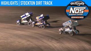 World of Outlaws NOS Energy Drink Sprint Cars Stockton Dirt Track, September 13th, 2019 | HIGHLIGHTS