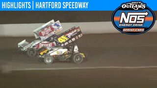 World of Outlaws NOS Energy Drink Sprint Cars Hartford Speedway, July 12th, 2019 | HIGHLIGHTS