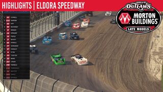 World of Outlaws Morton Buildings Late Models Eldora Speedway, April 27th, 2020 | HIGHLIGHTS