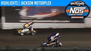 World of Outlaws NOS Energy Drink Sprint Cars Jackson Motorplex, June 27, 2019 | HIGHLIGHTS