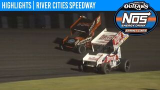 World of Outlaws NOS Energy Drink Sprint Cars River Cities Speedway, June 7, 2019 | HIGHLIGHTS