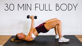 30 min FULL BODY SCULPT At Home (NO JUMPING, Warm up & Cool Down Included)