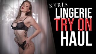 Kyria - Lingerie Try On Haul (2022)