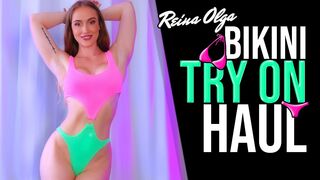 Reina Olga - Bikini Try On Haul! (2022)