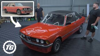 RARE BMW E21 DEEP CLEAN - Bringing an 80s Icon Back to Life | Top Gear Clean Team