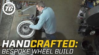 Building a Bespoke Wheel for a Classic Jaguar Racecar | Top Gear Handcrafted