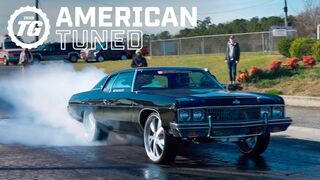 Rob Dahm FLAT OUT In A 1500bhp 1973 Chevrolet Caprice Donk | Top Gear American Tuned