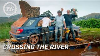 Crossing the river | Top Gear Africa Special | Series 19 | BBC
