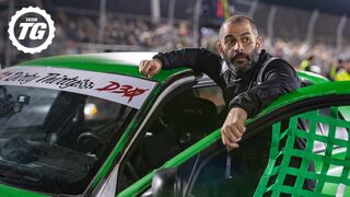 RUBBED by Cleetus McFarland: Chris Harris does the Dirty 30 in a Ford Crown Victoria | Top Gear
