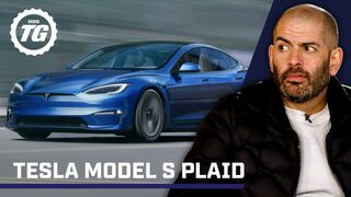 Chris Harris on... Tesla Model S 'Plaid': 0-60 in under 2 seconds | Top Gear