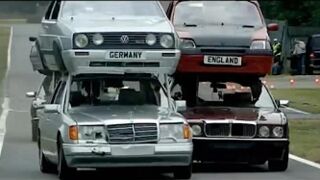 Top Gear vs The Germans Part 1 - Double Decker Racing - Series 11 - BBC