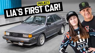Lia Block's FIRST (PROJECT) CAR! ’80s Audi Ur-Quattro