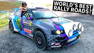 Ken Block Races on Some of the Greatest Rally Roads in the World!
