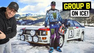 Ken Block Flat Out and Sideways in Group B Rally Cars with JP Performance!
