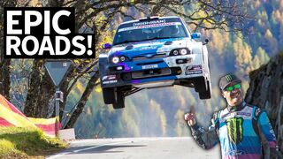 Antilag in the Alps: Epic Rally Views in Switzerland in My Ford Escort Cossie V2