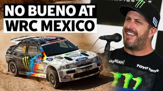 Ken Block at WRC Mexico: Roll *or* Mechanical Failure?? Find Out!