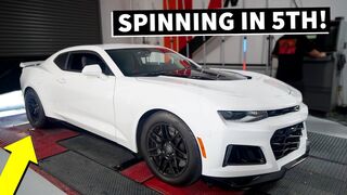 Too Much Power!? Camaro ZL1 Fights for Grip // Dyno EVERYTHING