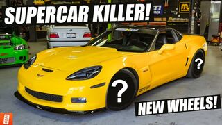 Building a Supercharged Corvette Z06! (650+ HP & NEW FORGED WHEELS)