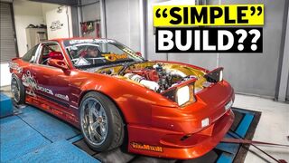 Will Hert’s “Simple” Honda K24 swapped 240sx BLOW UP again or MAKE POWER? // DYNO EVERYTHING