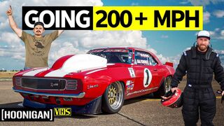 2000hp, a Camaro and an Empty Airfield: Standing Mile Racing Big Red Camaro