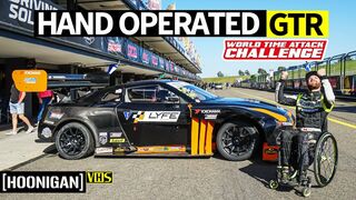 Racing With Hand Controls Only? 1000+ Horsepower Nissan GTR Gets Driven by Chairslayer!