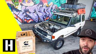 Scotto’s Land Rover Discovery is next up with a Cummins R2.8 Diesel Swap!