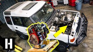 Cummins R2.8 Turbo Diesel Soon to Power Scotto’s Land Rover Discovery?!? #semacrunch