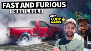 NEW BUILD! 2JZ Swapped Ford F-150 Shop Truck, a Fast and the Furious Tribute Project