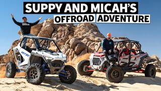 We Let Suppy and Micah out of the Shop to Conquer King of the Hammers: in the Polaris RZR Pro XP!