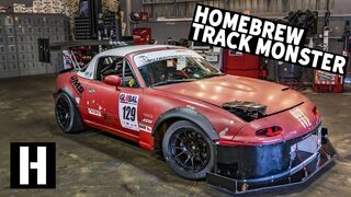 Home-Built Track Monster Miata: FAST Frankenstein Build!