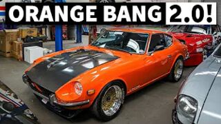 Larry Chen’s SR20 Swapped Datsun 240z is ALIVE! Ole Orange Bang: the 1 hour special