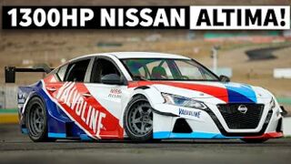 Chris Forsberg Built The World’s Most Insane 1,300hp Nissan Altima. Just to Party!