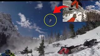 Ken Block body airlifted from the snowmobile crash accident scene ????????