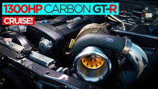 1300HP CARBON GT-R CRUISE | #TOYOTIRES | [4K60]