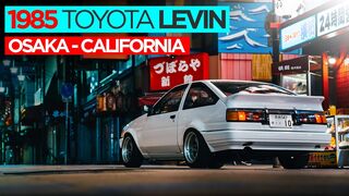 OSAKA TO CALIFORNIA | 1985 LEVIN | #TOYOTIRES | [5K]