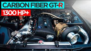 1300HP DRY CARBON GT-R | #TOYOTIRES | [4K60]