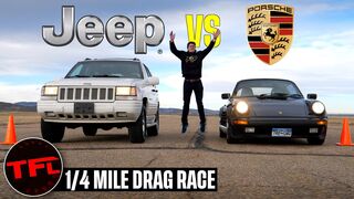 This Rare Jeep Was a Porsche Killer You Forgot Existed! Drag Race, Roll Race, Brake Test