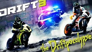 Motorcycle vs. Car Drift Battle 3 - [Full HD]