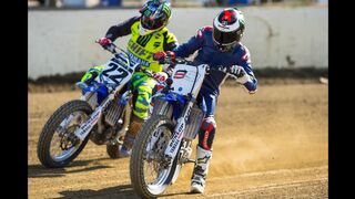 Flat Track with Chad Reed and Jorge Lorenzo