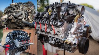 BUILDING A $250 JUNKYARD CHEVY LS IN 12 MINUTES! - 500HP ENGINE REBUILD TIMELAPSE