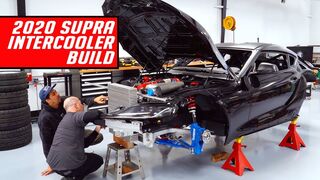 2020 Drift Supra Powder Coat Chassis and Intercooler Build