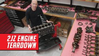 Detailed 2JZ Engine Teardown - See Why This Engine is So Loved