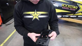 3D Printed Race Car Keypad Mount Instagram 1 min