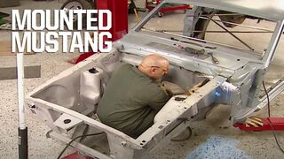 Securing The '65 Mustang Road Racer Body To Its Frame - MuscleCar S2, E6