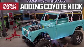 Adding Coyote Power to The Rebuilt Classic Bronco - Music City Trucks S1, E16