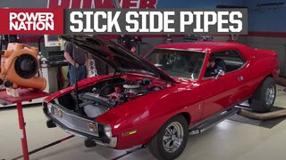 Turn The Volume Up For The AMC Javelin's New Set Of Side Pipes - Detroit Muscle S8, E13